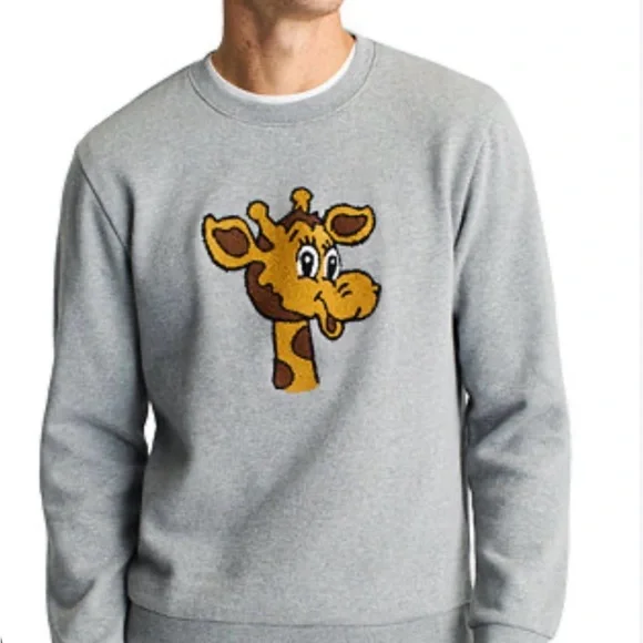 Bonobos Toys “R” Us Geoffrey Crewneck Sweatshirt Men’s L Collectible Nostalgia - Picture 1 of 8
